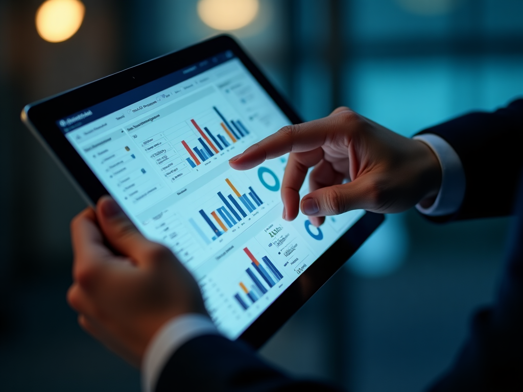 Statistical analysis dashboard